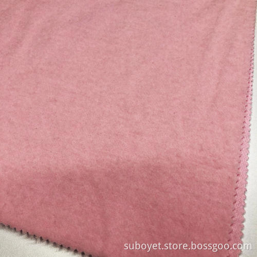 Hoodie Pink Terry Brush Fabric
